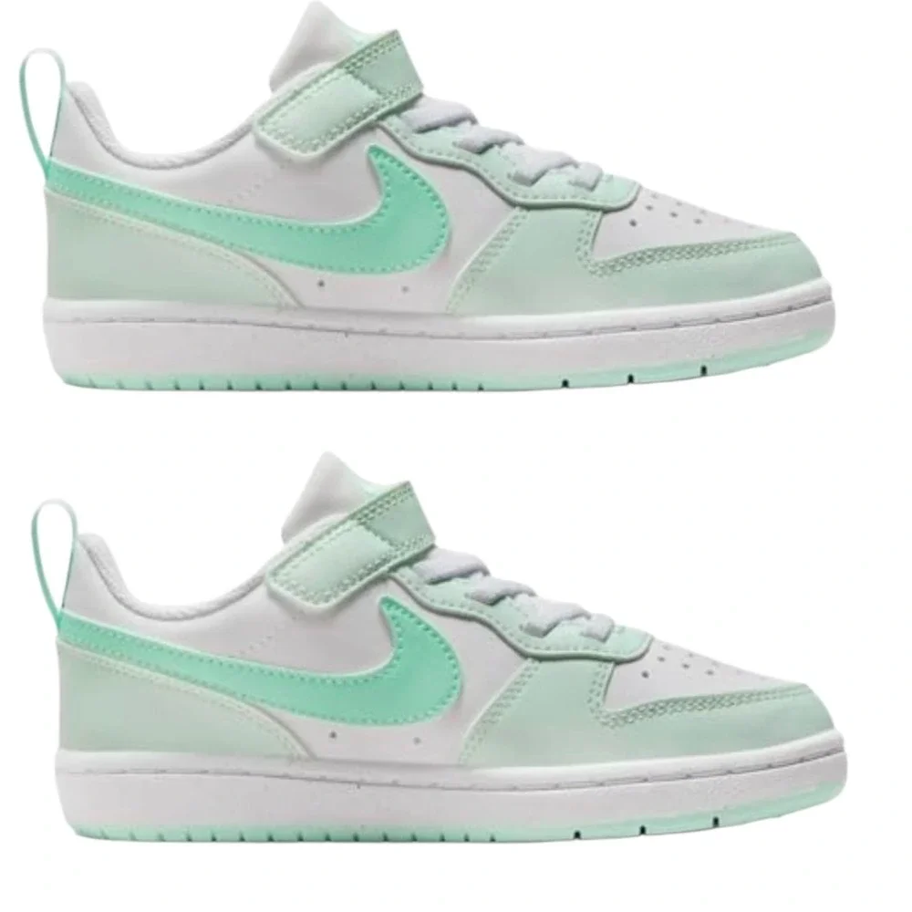 Nike‎ Court Borough Low Recraft Toddler Shoes Mint Green Size 10.5 C New